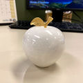 Set of 3 Apples, 2" Marble Apple, Handmade Decoration Item For Home, Apple Stone Paperweight For Desktop and Offiice Table. 