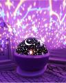 Starry Sky Rotating Unicorn Night Light Projector Lamp. 