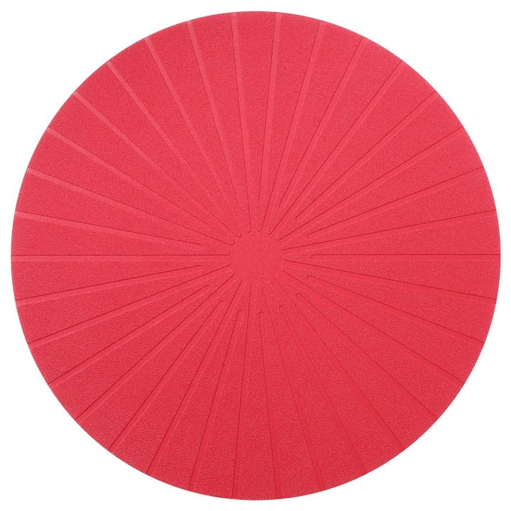 IKEA Table Mats Red Color Round
