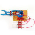 DIY Hydraulic Mechanical Robotic Arm STEM Physics Experiment Kit for Child School Education Gift Model. 