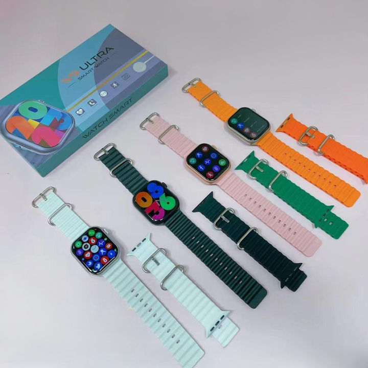 W9 Ultra Smartwatch - Series 9, Curved Display, Wireless Charging