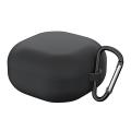For Samsung Galaxy Buds 2/Buds Live Silicone Bluetooth-Compatible Headset Protective Case Skin With Earphone Hook. 