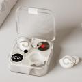 TWS P61 Pro or E89 Earbuds with ENC and Bluetooth Version 5.3 InEar Headsets with Built In Mic EDR Wireless Transparent Earphones with Deep Bass Music and Gaming Headsets. 