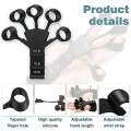 New Finger Gripper for Veins, 3 Gears Adjustable Silicone Finger Exercise Equipment For Finger Grip & Exercise, Finger Stretcher Trainer Stress Relief Improve Finger Dexterity. 