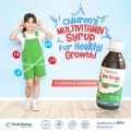 Nutrifactor Bio Grow - Multivitamin and Mineral Supplement for Kids, Boosts Appetite, Supports Growth and Brain Development, Enhances Energy and Immunity. 