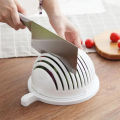 Multifunctional Fast Strainer Salad Cutter Bowl Household Fruit Salad Bowl in pakistan. 
