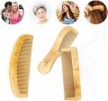 (Pack of 3) Wooden Comb, Wood Comb for Men and Women, Natural Anti Static Wood for Detangling and Styling Wet or Dry Curly, Thick, Wavy, or Straight Hair |  Wooden Hair Combs for Women with Wide Teeth | Handmade Comfortable Grip. 