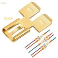 Double Spade Connector Wire Terminals Adapter Wire Tab Slip. 