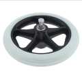 Pair of Manual wheelchair Wheel - Solid Tires Front Wheel for Wheelchairs. 