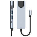 Multi Adapter USB Hub, Charging Station, Macbook Pro 13, Computer Accessories, 3.0 Type C, Rj45 HDMI-4K. 