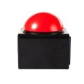 1pc Fun Red Game Buzzer Alarm Button Box With Toy Stress Light Sound Button Game Family Large Vent Relieve Pressure. 