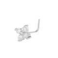 Qingwen  European and American Copper Inlaid Zircon Navel Stud Butterfly Love Crown Moon Shape Studded with Water Drop Zircon Bee Belly Ring Piercing Jewelry Cross-Border. 