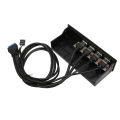 USB Front Panel Hub, High Speed 5.25in USB 3.0 Front Panel Hub for PC. 
