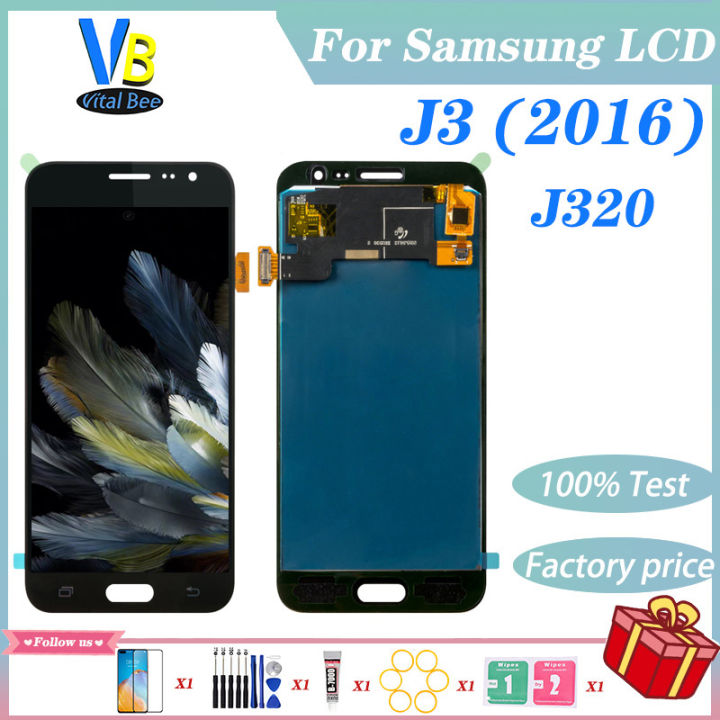 LCD For Samsung Galaxy J3 2016 LCD Display Touch Screen Digitizer Assembly J320 Replacement Parts
