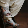 Latest Chappal design, Best Chappal, Mianwali Zari Chappal DA-21. 