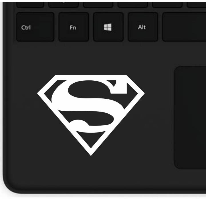 Superman Logo  Decal Skin for Trackpad Vinyl Sticker or Car-window Sticker , Laptop Sticker