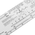 Essential EKG Ruler Pocketcard in English. 