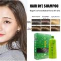 Brimless 3 In 1 Hair Dye Coloring Shampoo Black Brown Plant Bubble Hair Dye Nourishes Long Lasting Gray Hair Dye Lazy Sham 500ml. 