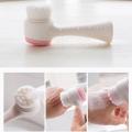 3D Double Sides Multifunctional Silicone Face Cleanser Facial Cleansing Brush Portable Face Cleaning Massage Tool Facial Brush. 