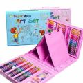 208 Pcs Super Mega Art Set | Drawing & Painting Set | Crayons, Oil Pastel  Supplies For Kids. 