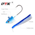 1PC Mino Fishing Lure Soft Lures 5g/12g/25g Black Minnow Soft Minou Silicone Bait Wobbler Carp Lures Worm Hook Swimbait 7-9cm. 