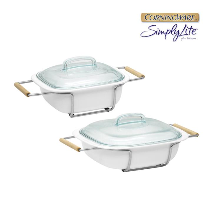 CorningWare® SimplyLite™ 6-Piece Bakeware Set