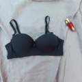 Elegant Single padded Half Cup Wired Pushup Bra With Removable straps. 