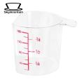 Rice Measuring Cup 180ml Plastic Rice Measuring Cup with Handle Easy Storage Compact Cooking Tool for Exact Measurement Precision Rice Cup Measuring Cup Compact Kitchen. 