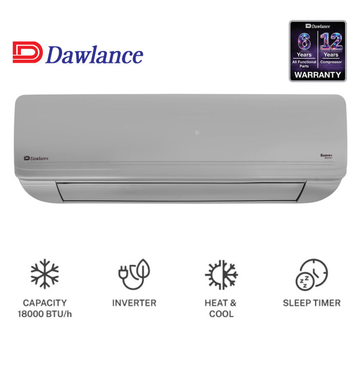 Suave+ 1.5 Ton Silver Inverter Split AC