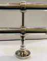 MM Hardware Adjustable Double Layer Curtain Rod Bracket Durable and Elegant, Fits Various Lengths. 