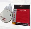 Wireless Smoke Alarm Battery Operated (9v Battery Included)  Photoelectric Smoke Detector for Home and Office. 