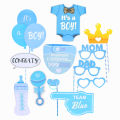 6 Month Birthday Party Decoration Collection, Backdrop Decorative Panaflex Kids Six Months Born Day Celebration Tablewear, Parties Decor Supplies Cake Toppers Table Cover Disposable Paper Cap Cup Plates Baby & Baba Birth Day Items Materials & Accessories. 