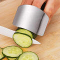 Multi-Function Stainless Steel Finger Guards – Protect Your Hands While Cutting and ChoppingEasy Vegetable Cutter Tool Stainless Steel Finger Guard Safe Vegetable Cutter Hand Guard Tool for Kitchen Cut Finger Protector Gadget Anti-cut Finger Protector. 