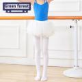 Green forest Children's Dance Socks Super Elastic Nude Color Children's Dance Socks. 