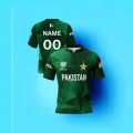 Pakistan Cricket Team Jersey for T20 World Cup 2024 - Official Replica Shirt With Name. 