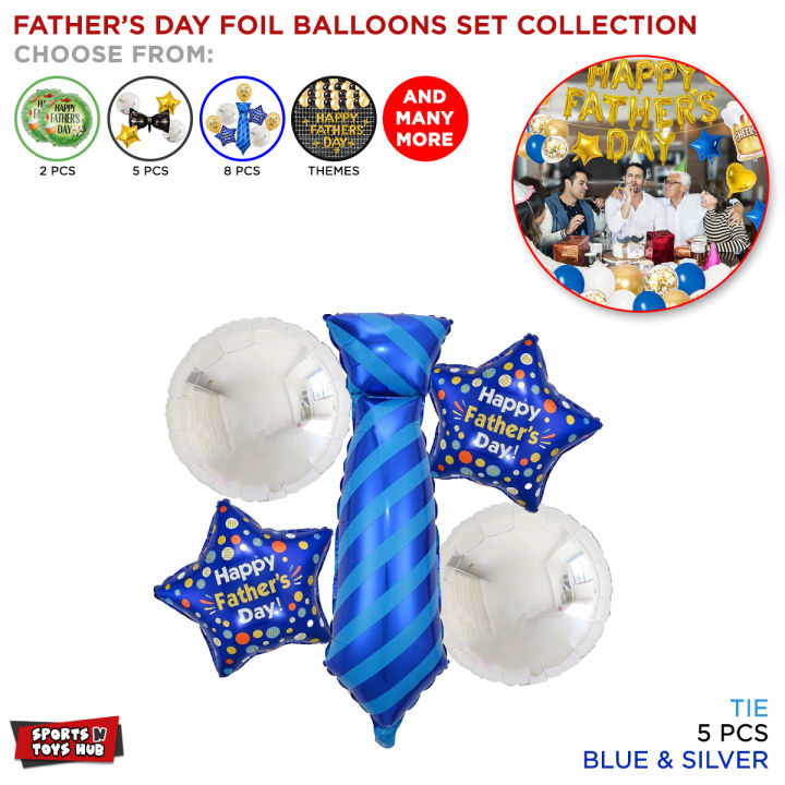 Father's Day Foil Balloon Collection Set, Happy Birthday Baba, Best Dad, Daddy My Greatest Hero, Best Brother Ever, Trustworthy Husband, Boyfriend, Parties Decoration, Papa, Abbu, HBD Pops Father, Ideal Man, Party Decor Balloons Supply Event : UvaxEKHx