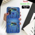 Tecno Camon 15 Pouch Cover - Print Case Cover. 