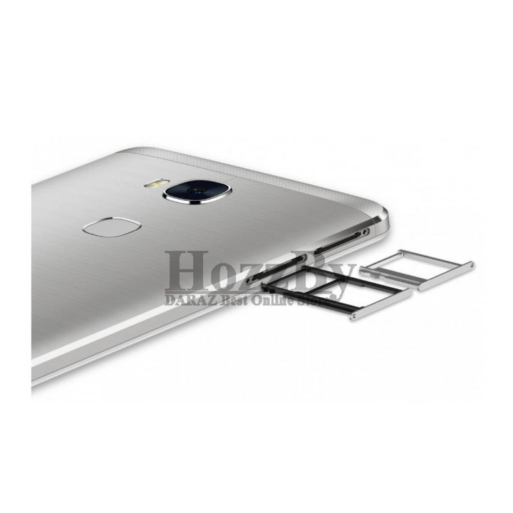 Huawei Honor 5X SIM Tray Replacement Sim Card & SD Card Holder Secure Your Connection with A+ Quality Sim Door For Huawei Honor 5X Silver