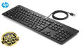 Keyboard (wired) for pc & laptop 100% orignal HP USB Slim Business Keyboard. 