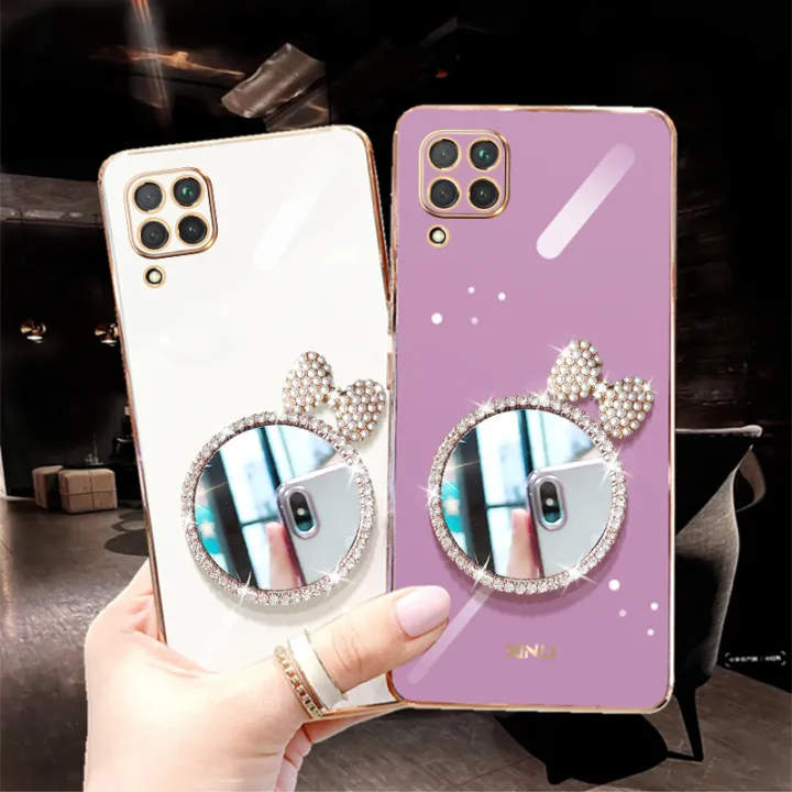 For%20Huawei%20Nova%207i%20Back%20Cover%20Bowknot%20Makeup%20Mirror%20Luxury%206D%20Plating%20Frame%20Shiny%20Cases%20Soft%20Silicone%20Square%20Protective%20Mobile%20Phone%20Case%20for%20Girls%20-%20Image%204