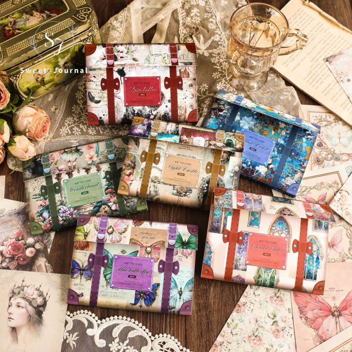 Sweet Jouranl 60PCS Like a Dream Series Vintage Material Paper Package ...