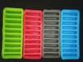 Easy Pop Out Stick Shaped Ice Cube Tray for Refrigerators Random Color. 