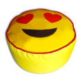 Relaxsit Emoji Bean Bag Comfy Stool – Ottoman Foot Stool with Trendy Emoji Designs - Footstools Beanbag. 