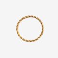 Light Weight Simple Classic Mini Gold Color Nose Ring. 