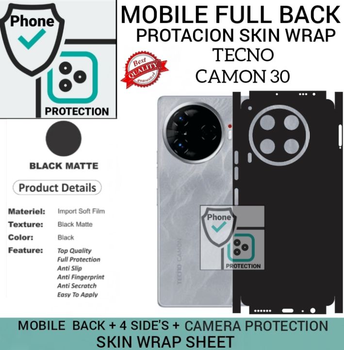 Tecno%20Camon%2030%20BACK%20360%20premium%20Protection%20Skin%20Wrap%20full%20cover%20Premium%20Quality%20paper%20skin%20wrap%20sheet%20for%20tecno%20Camon%2030%20-%20Image%206