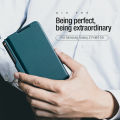 Nillkin Leather Protective Case for Samsung Galaxy Z Fold4 Phone Cases Luxury wallet Business Style Equipped with detachable pen holder for S Pen Back Cover. 