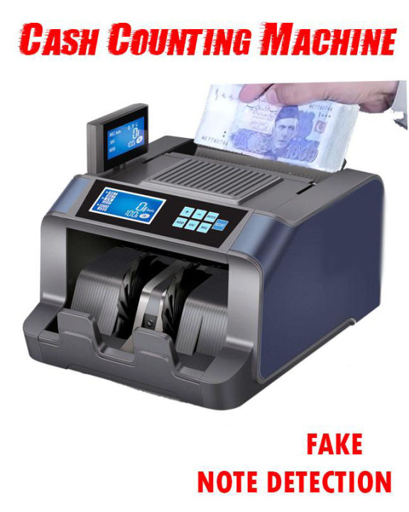 Note cash counting machine in pakistan detectfake note MD-728D