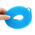 Plastic Cloth Hanging Rope Clothesline 5 Meters Very Strong Windproof Cloth Hanging Rope Non Slip Clothes Drying Rope Indoor Outdoor Laundry dryer, Clothes hanging. 