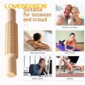 Shin Conditioning Muscle Roller Stick Thai Kickboxing Muscle Roller Stick for Sore Relief Physical Therapy Authentic Wooden Massager for Athletes Heavy Duty Muscle Roller Stick. 