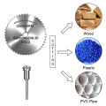 Saw Blades - Pure Stainless Steel - Mini Circular Saw Blade - Woodworking Metal - Cutting Discs Drill For Rotary Tools, Drill Machine, DIY. 